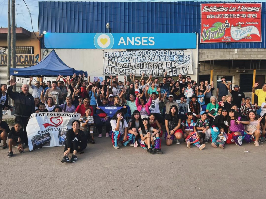 ANSES Cuartel V reclama la reincorporación de sus trabajadores