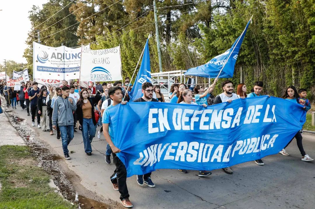 Marcha Federal Universitaria: “En la universidad somos de los barrios”