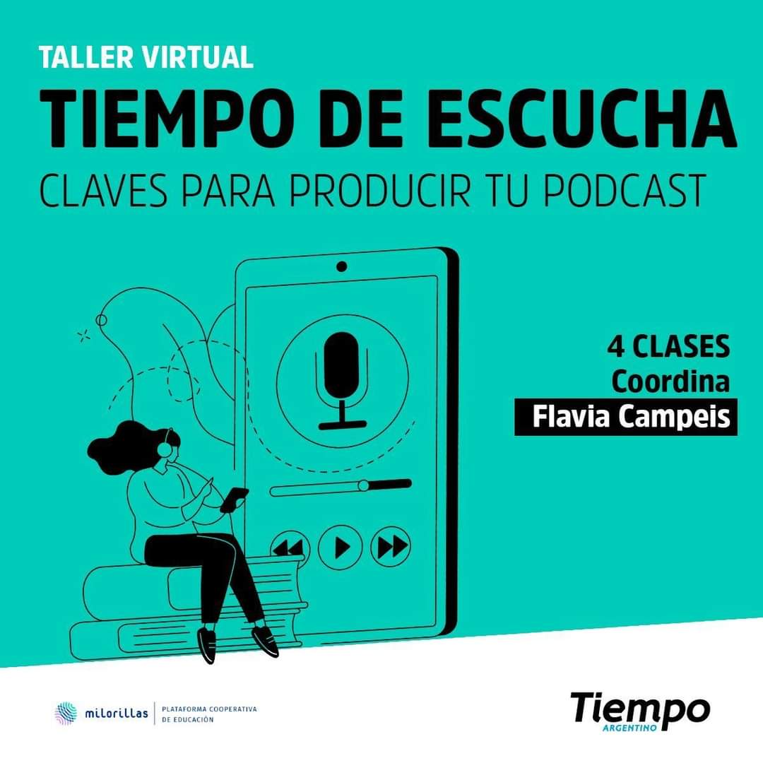 Taller de podcast: “Tiempo de escucha”