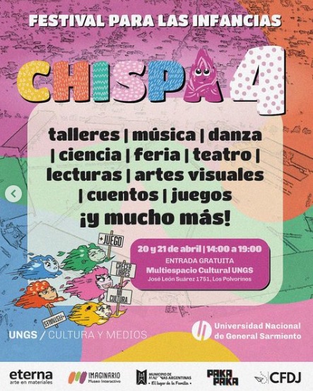 4ta Edición del Festival Chispa para las infancias