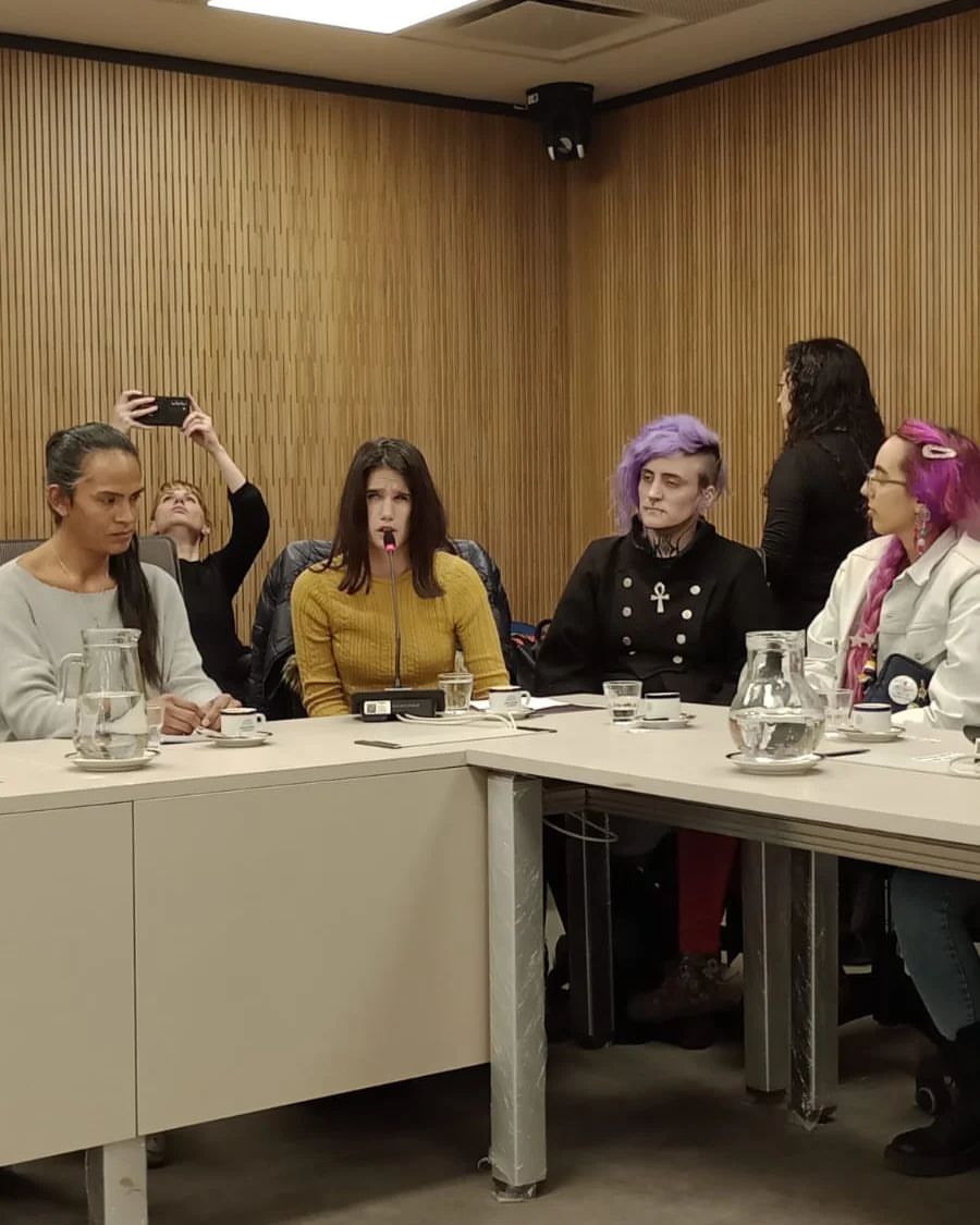 Trabajadores de la Agencia Nacional de Discapacidad en Lucha