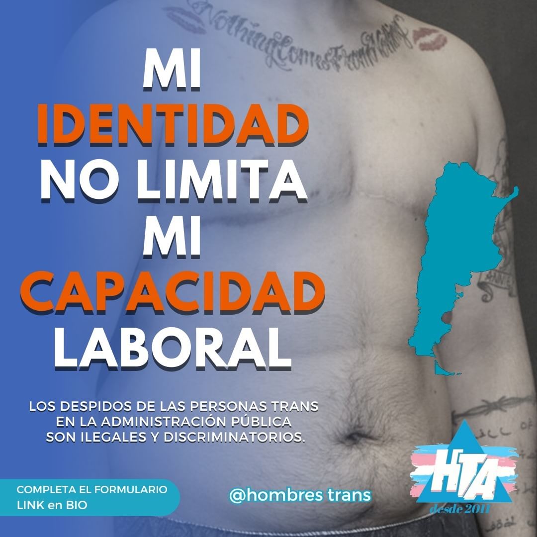 Personal Trans despedidos de ANDIS reclaman reincorporación