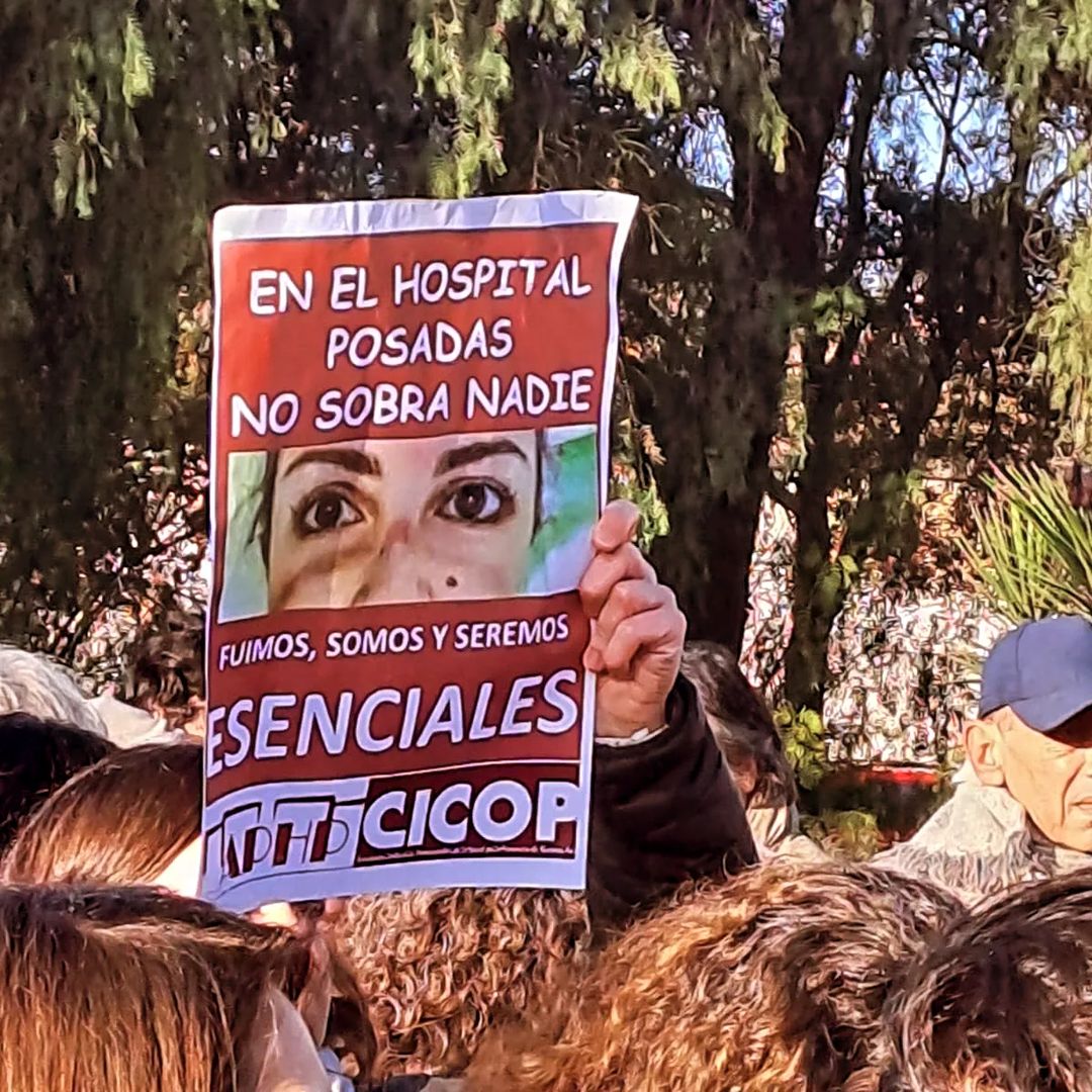 Marcha Blanca: el Hospital Posadas convoca a marcha en defensa de la Salud Publica, Gratuita y de Calidad