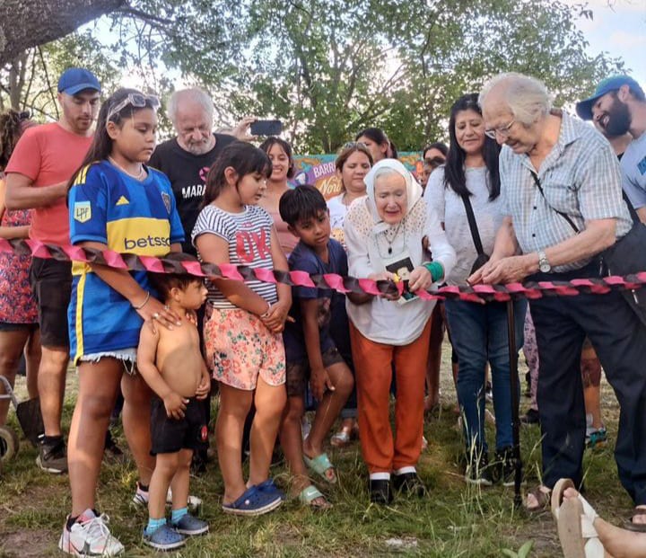 El Barrio Comunitario Norita Cortiñas  invita a jornadas de trabajo solidario