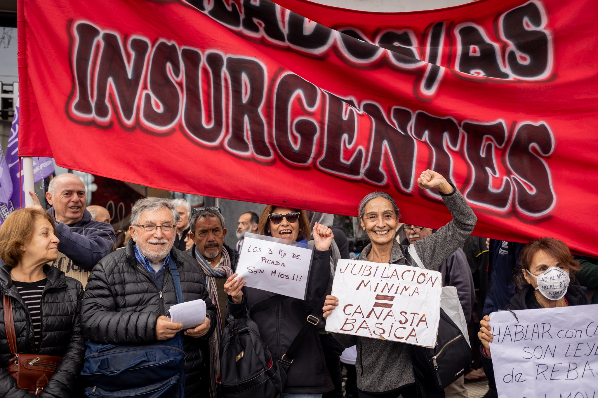 Represión en el Congreso contra manifestantes por el Veto: “Protestar no es delito, es un derecho”