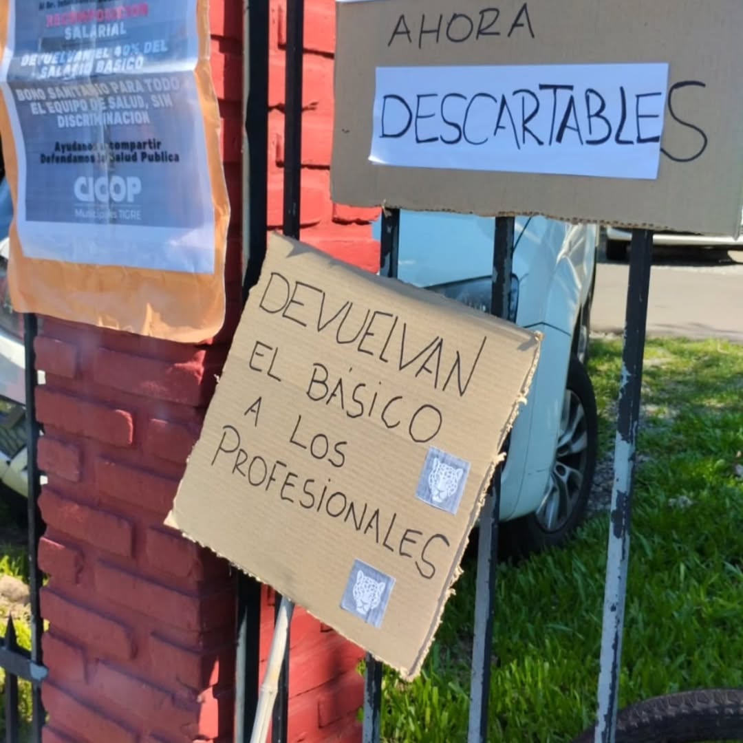 CICOP Tigre reclama Recomposición salarial