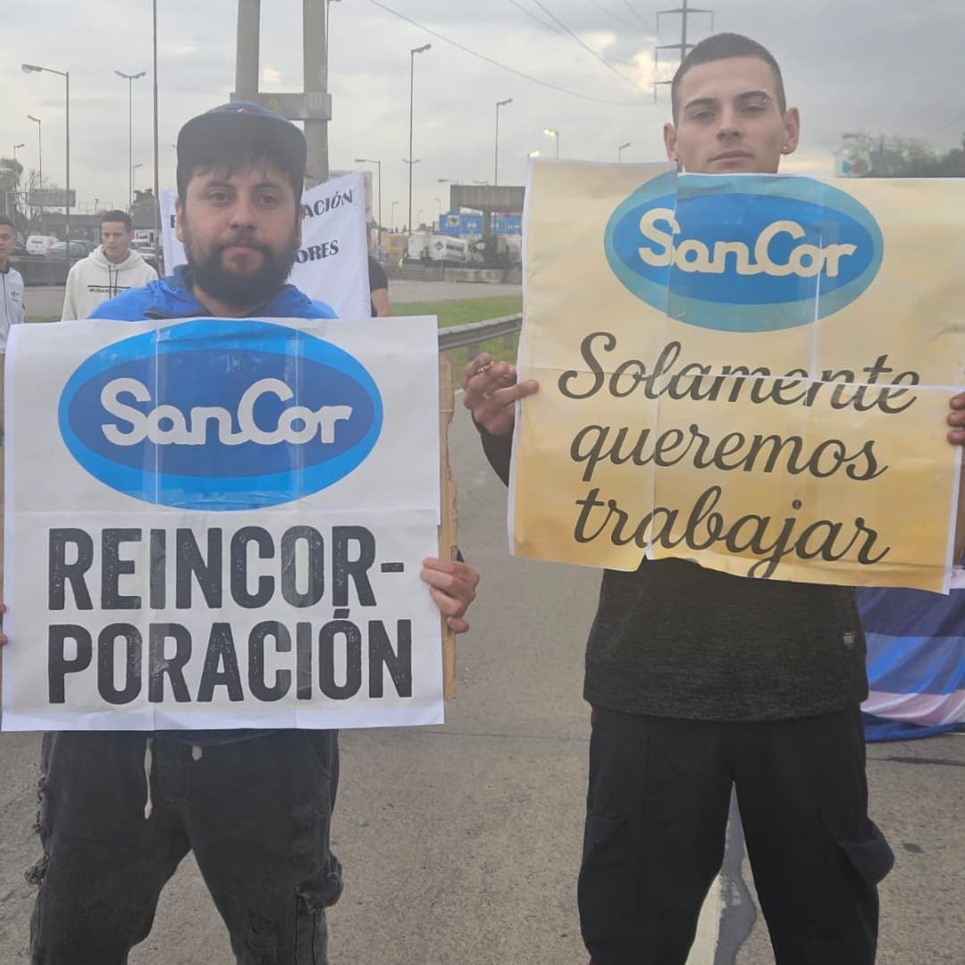 Trabajadores despedidos de Sancor exigen reincorporación