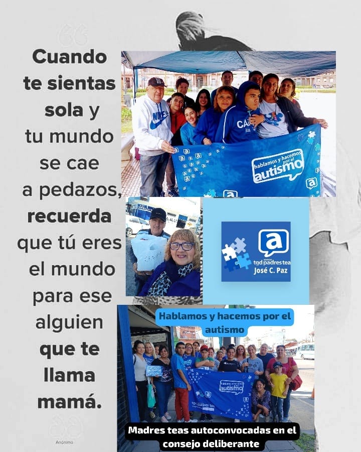“Abril se pinta de azul” Jornada de concientización del Autismo en José C. Paz