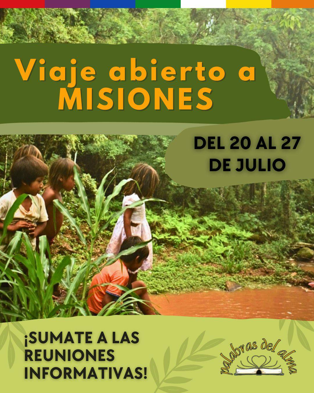 La Biblioteca Palabras del Alma lanza nuevo Viaje Abierto a Misiones